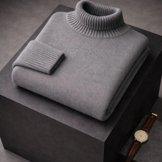 Maglione collo alto comfort - SoftTouch™