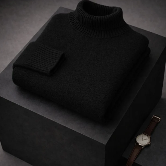 Maglione collo alto comfort - SoftTouch™